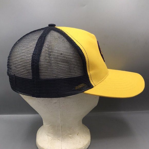 Vintage Lions Club International Snapback Trucker Hat Cap Adjustable Mesh EUC - Picture 2 of 6